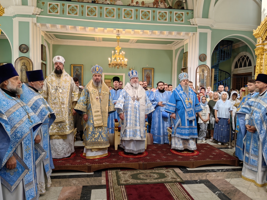 Архиепископ Юстиниан принял участие в богослужении в Ставрополе 