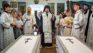 В Элисте состоялось перезахоронение очевидцев Явления Господа Иисуса Христа
