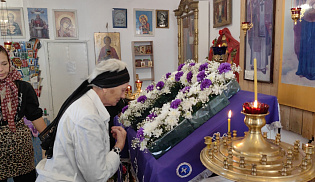 В праздник Воздвижения архиепископ Юстиниан совершил Литургию в храме села Садовое 