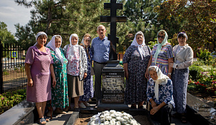 В Элисте состоялось перезахоронение очевидцев Явления Господа Иисуса Христа