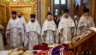В Элисте состоялось отпевание архиепископа Зосимы