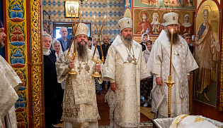 В Элисте состоялось отпевание архиепископа Зосимы