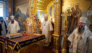 В Элисте состоялось отпевание архиепископа Зосимы