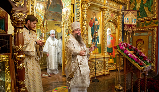 В Элисте состоялось отпевание архиепископа Зосимы