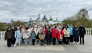 Воспитанники хора «Радость» посетили Троице-Сергиеву Лавру 