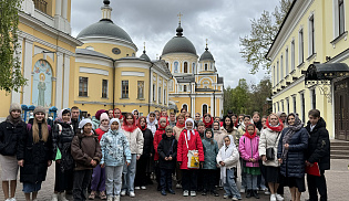 Воспитанники хора «Радость» посетили Троице-Сергиеву Лавру 