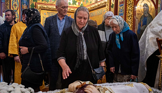 В Элисте состоялось отпевание архиепископа Зосимы