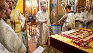 Архиепископ Юстиниан совершил отпевание монахини Олимпиады (Батищевой)