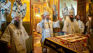 В Элисте состоялось отпевание архиепископа Зосимы