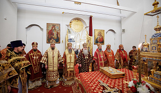 Архиепископ Юстиниан принял участие в торжествах по случаю тезоименитства митрополита Лонгина