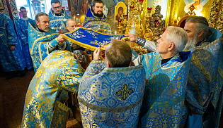 Архиепископ Юстиниан возглавил торжества в честь Престольного дня в Элисте