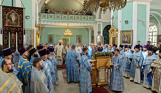 Архиепископ Юстиниан принял участие в богослужении в Ставрополе 