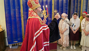 Архиепископ Юстиниан совершил Благодарственный молебен о Победе