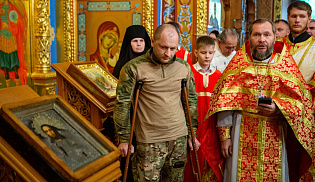 Казанскому собору передали икону, принадлежавшую иерею Трофиму Перепелятникову