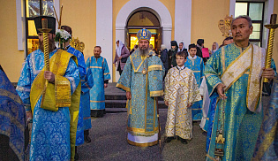 В Элисте встретили икону Пресвятой Богородицы «Знамение»