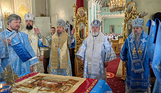 Архиепископ Юстиниан принял участие в богослужении в Ставрополе 