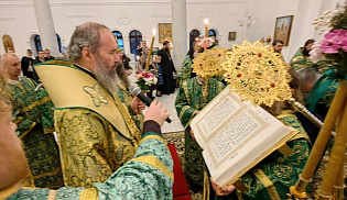 Архиепископ Юстиниан совершил всенощное бдение в Усть-Медведицком монастыре