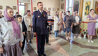 Архиепископ Юстиниан совершил Литургию в селе Приютное