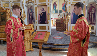 Архиепископ Юстиниан совершил Литургию в селе Приютное